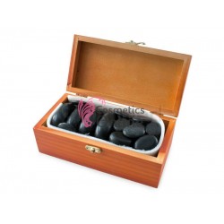 Pietre vulcanice pentru masaj, set de 20 bucati, art 956 PHS20W